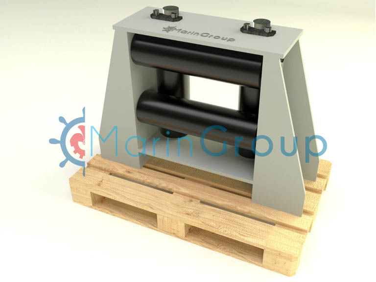 JIS F-2026 Horizontal Roller Fairlead Type A  with 4 Rollers 