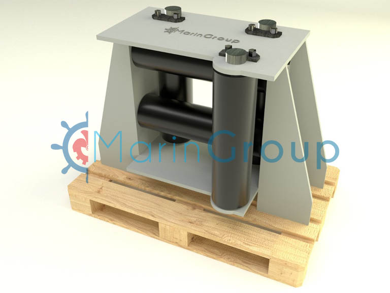 JIS F-2026 Horizontal Roller Fairlead Type BA  with 5 Rollers 