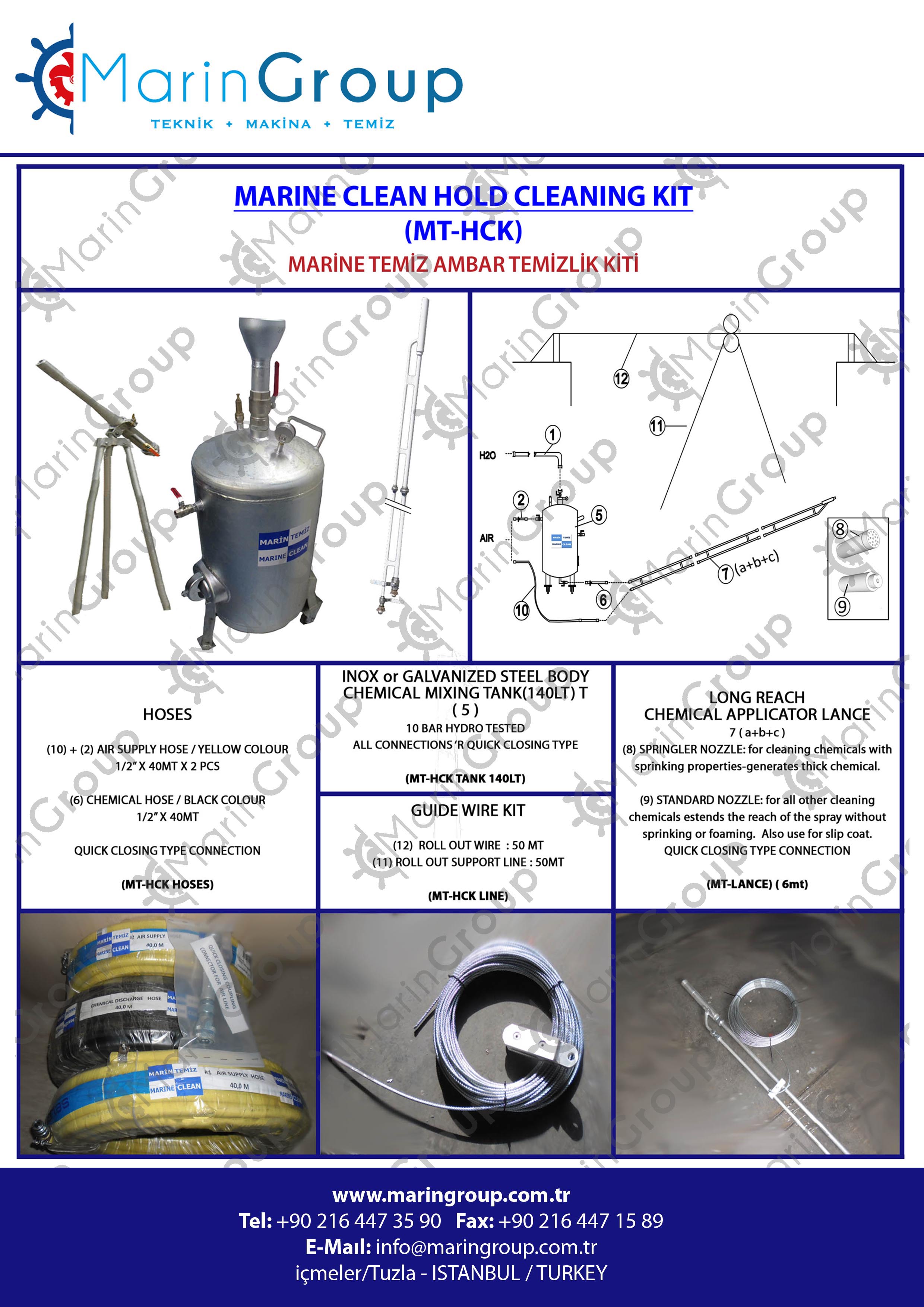 MT-HCK GAL.Hold Chemical Kit 